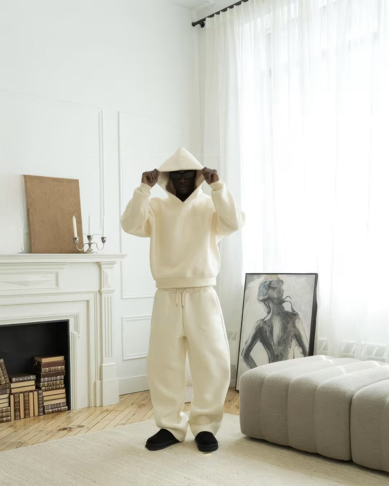 V2 Cloud Hoodie In Mocha Apricot