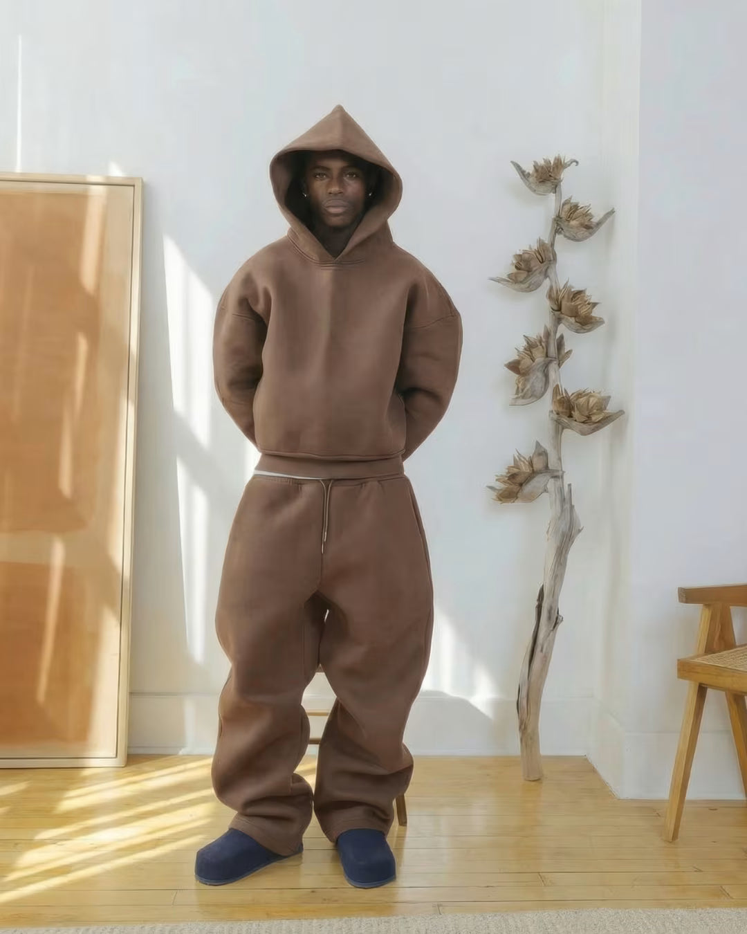 V2 Cloud Hoodie In Mocha