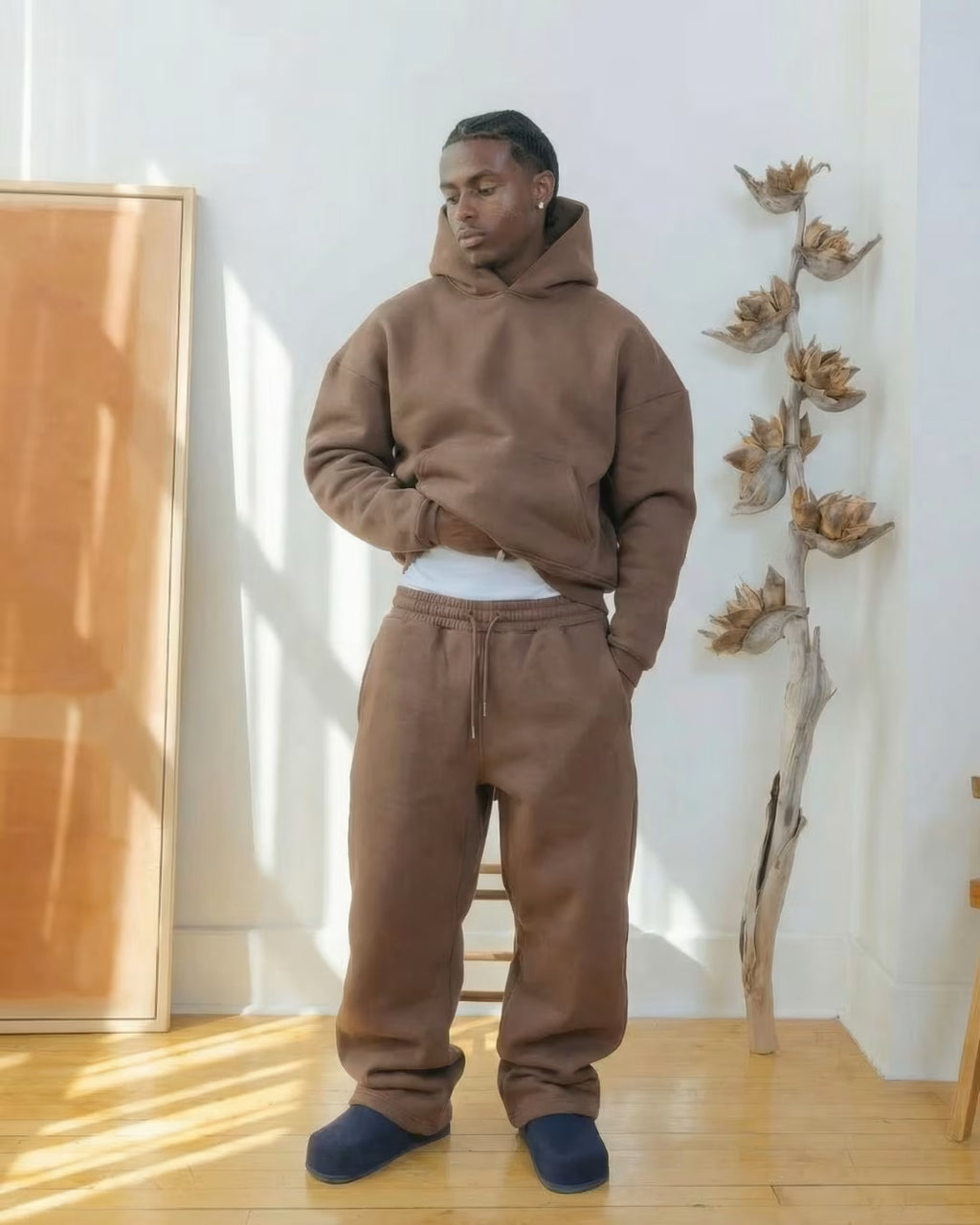 V2 Cloud Hoodie In Mocha