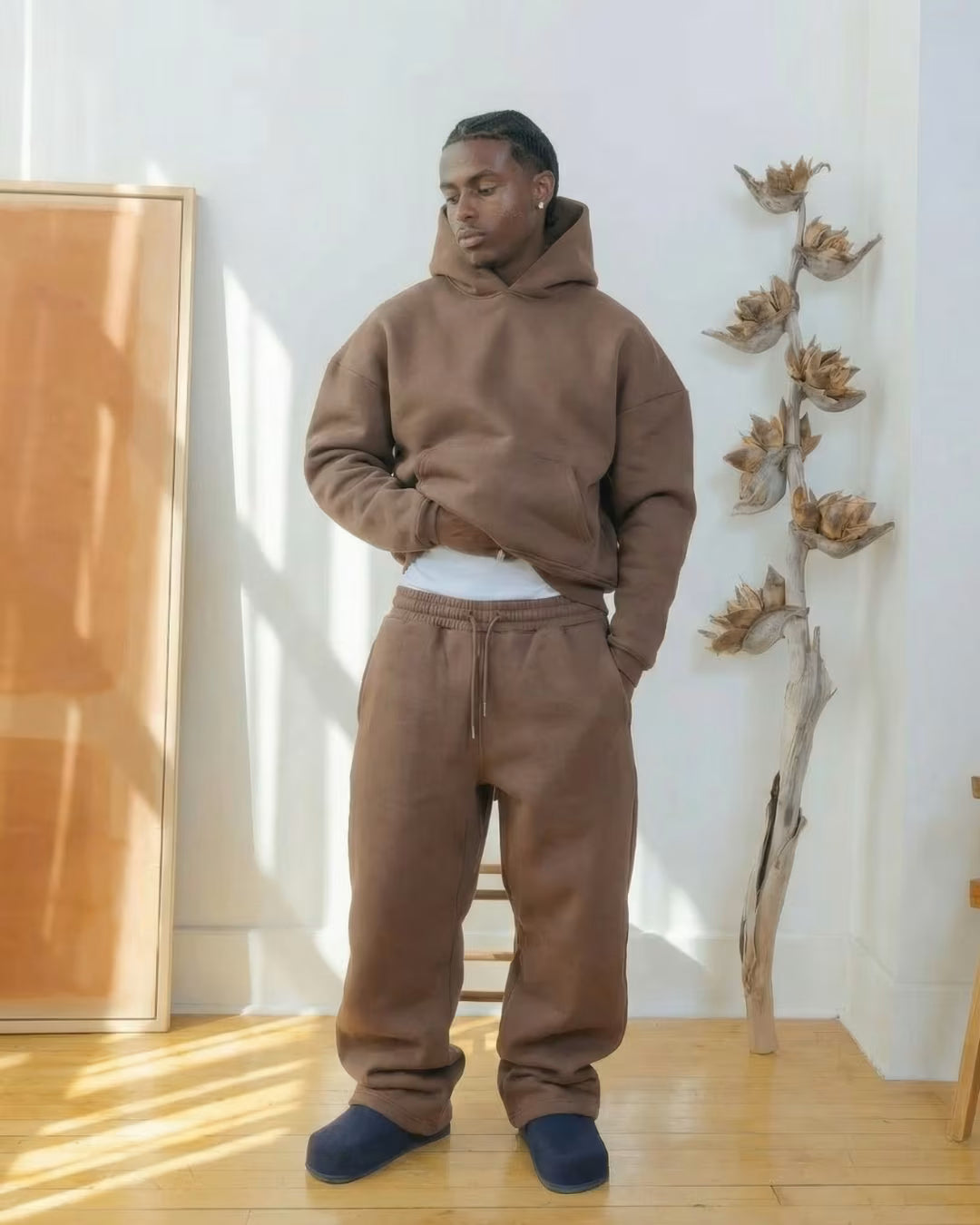 V2 Cloud Hoodie In Mocha