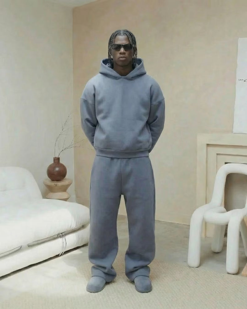 V2 Cloud Hoodie In Blue Tint