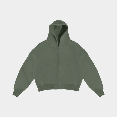 V2 Cloud Zip Hoodie In Pistachio