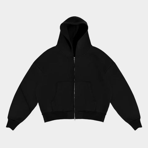 V2 Cloud Zip Hoodie In Shadow