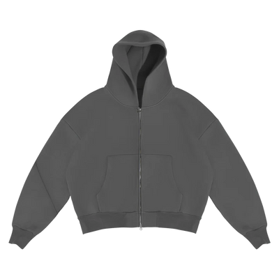 V2 Cloud Zip Hoodie In Pebble